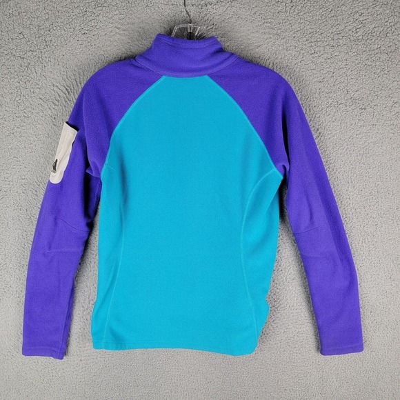 Eddie Bauer Womens Sweater Small First Ascent Fleece 1/4 Zip Polartec - Picture 2 of 12